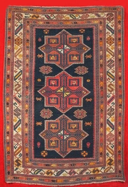 ANCIEN TAPIS CHIRVAN-KABRISTAN (Iran, vers...