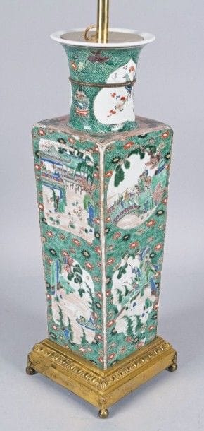CHINE, Famille Verte, époque KANGXI (1622-1722)
VASE...