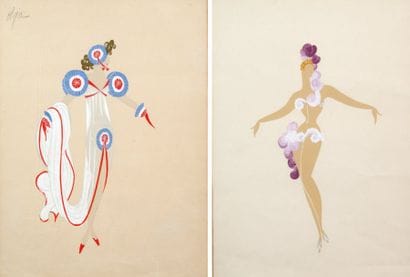 Romain de TIRTOFF dit ERTE - 1892-1990
LA...