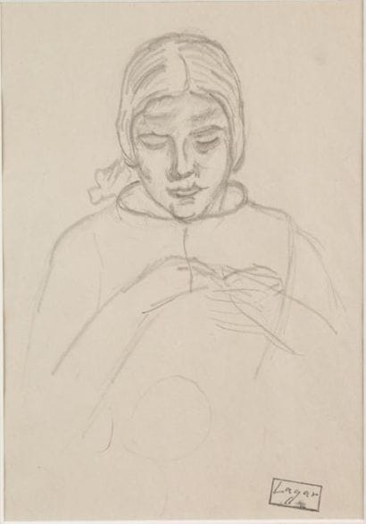 Celso LAGAR - 1891-1966
FEMME À LA LECTURE...