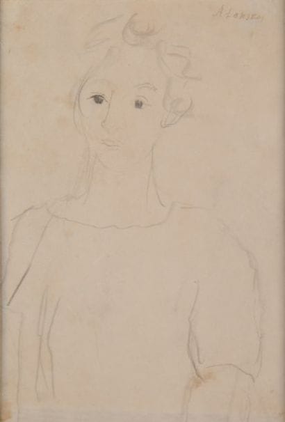 André LANSKOY - 1902-1976
PORTRAIT DE JEUNE...