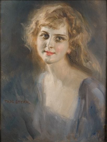 Tadé STYKA - 1889-1954
PORTRAIT DE JEUNE...