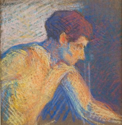 Maximilien LUCE - 1858-1941
JEUNE HOMME TORSE...