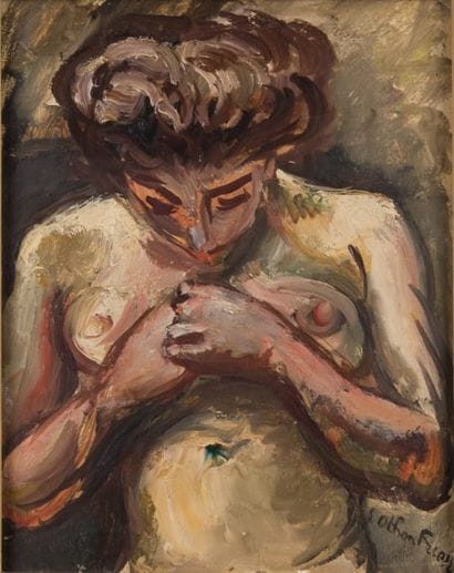 Émile Othon FRIESZ - 1879-1949
NU EN BUSTE...