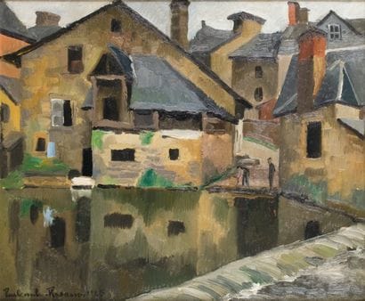 Paul-Émile PISSARRO - 1884-1972
PETITE RIVIÈRE...