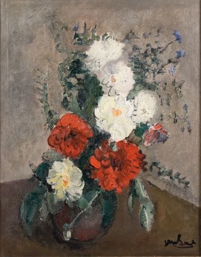 GEN PAUL - 1895-1975
VASE DE FLEURS Huile...