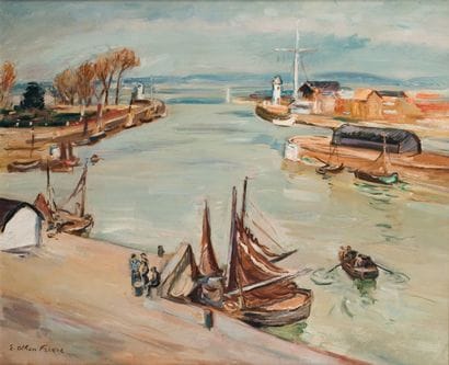 Émile Othon FRIESZ - 1879-1949
HONFLEUR,...