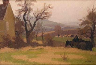 Jules ZINGG - 1882-1942
PAYSAGE DU VÉXIN...