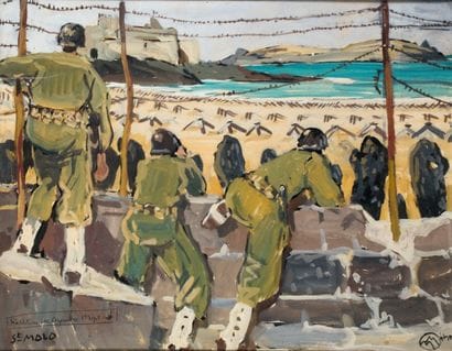 Mathurin MEHEUT - 1882-1958
SAINT-MALO, LA...