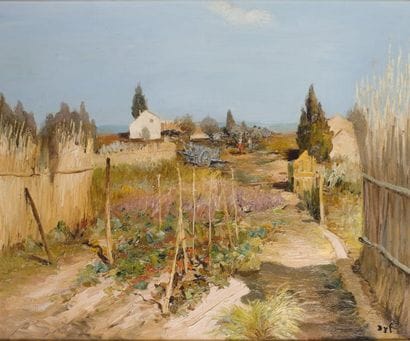 Marcel DYF - 1899-1985
PETITE FERME DANS...