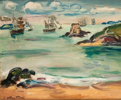 Émile OTHON FRIESZ - 1879-1949
LA BAIE DE...