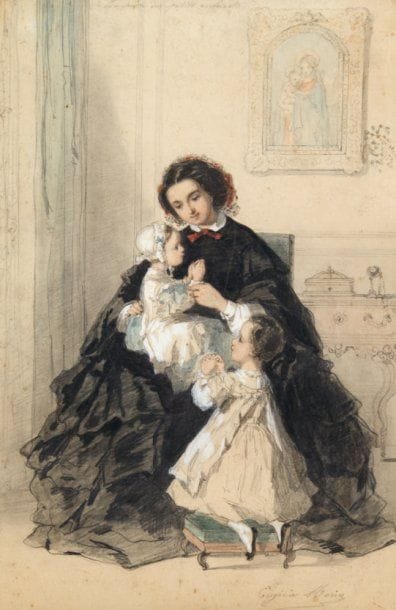 Eugène MORIN, mort en 1875
LA PRIÈRE DES...