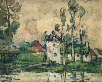 Abel BERTRAM - 1871-1954
HAMEAU PRÈS DE LA...