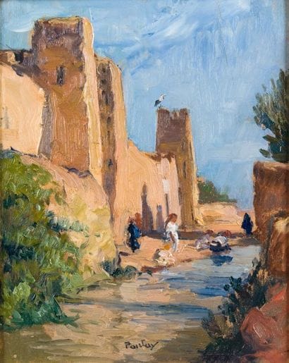 Henri PONTOY - 1888-1968
LA CASBAH DE BOUSMELA...