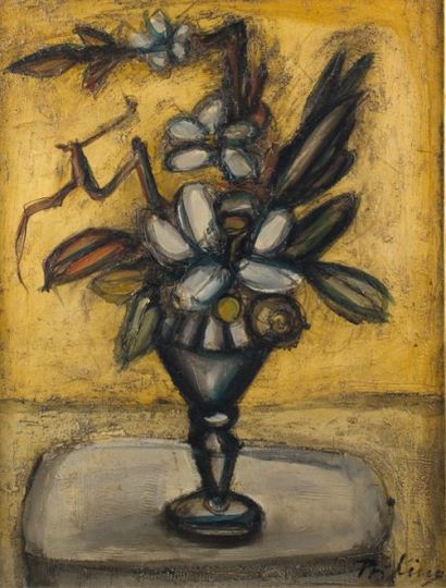 Franz PRIKING - 1927-1979
VASE DE FLEURS...