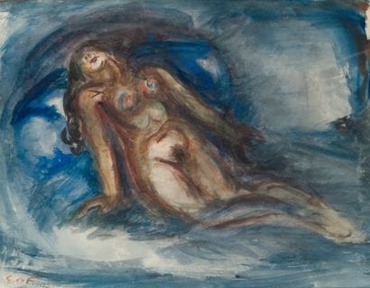 Émile OTHON FRIESZ - 1879-1949
NU ENDORMI...