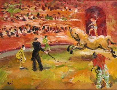 Marcel DYF - 1899-1985
AU CIRQUE, PARADE...