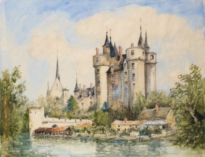 FRANK-WILL - 1900-1951
VUE DU CHÂTEAU FORT...