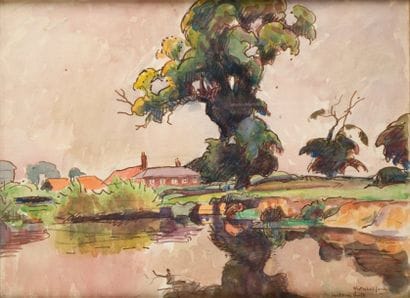 Ludovic RODO-PISSARRO - 1878-1952
BORD DE...