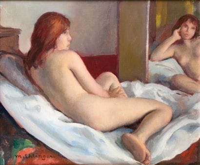 Maurice EHLINGER - 1896-1981
NU DEVANT LE...
