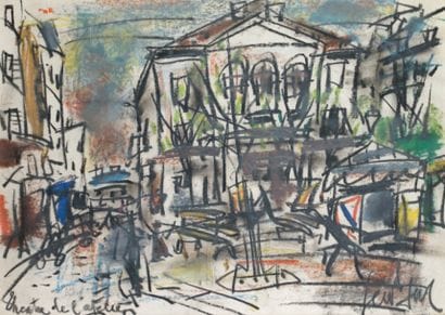 GEN PAUL - 1895-1975
PARIS, LE THÉÂTRE DE...