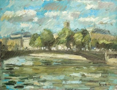 Pierre GOGOIS, né en 1935
PARIS, LE PONT...
