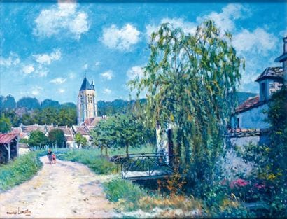 Maurice LEMAITRE - né en 1929
L'ÉGLISE DE...
