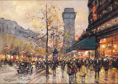 Jacques MULLER, école française du XXe siècle
BOULEVARD...