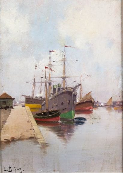 Eugène GALIEN-LALOUE - 1854-1941
BATEAUX...