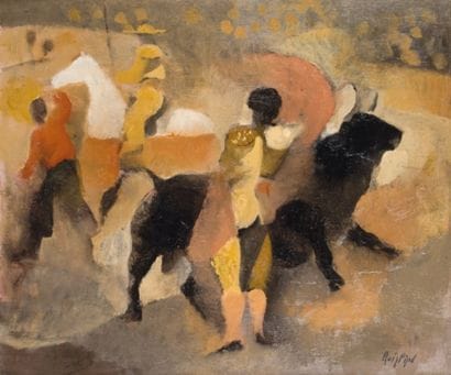 Manolo RUIZ-PIPO - 1929-1998
LA CORRIDA,...