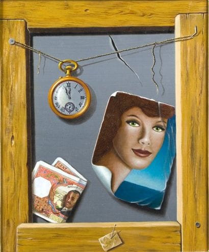 Georges SPIRO - 1909-1994
TROMPE-L'OEIL Huile...