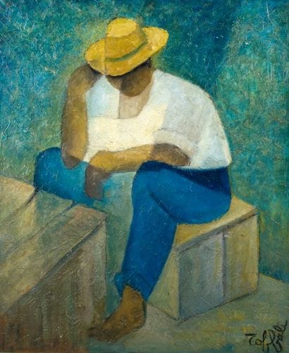 Louis TOFFOLI - 1907-1999
LE REPOS Huile...