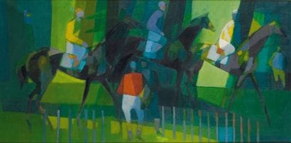 Camille HILAIRE - 1916-2004
CHEVAUX ET JOCKEYS...