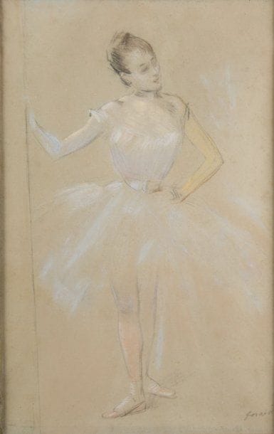Jean-Louis FORAIN - 1852-1931
LA JEUNE BALLERINE...