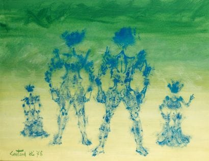 Lucien COUTAUD - 1904-1977
LES QUATRE PERSONNAGES,...