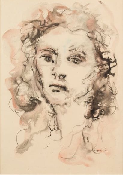 Léonor FINI - 1908-1996
PORTRAIT DE JEUNE...