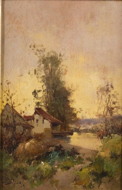 Eugène GALIEN-LALOUE - 1854-1941
FERME AU...
