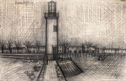 Bernard BUFFET - 1928-1999
LE PHARE, 1952...