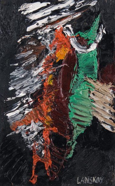 André LANSKOY - 1902-1976
COMPOSITION, 1968...