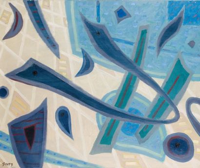Henri GOETZ - 1909-1989
COMPOSITION Huile...