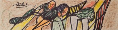 Edgar STOËBEL - 1909-2001
PERSONNAGES Technique...