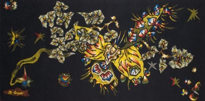 Jean LURÇAT - 1892-1966
LE MONARQUE Tapisserie...