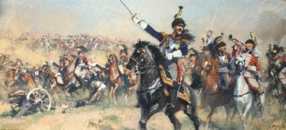 Albert BRENET, né en 1903
LA CHARGE Aquarelle...