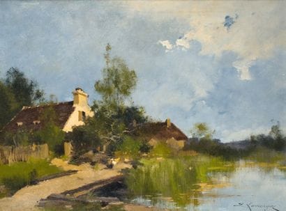 Eugène GALIEN-LALOUE - 1854-1941
LA MAISON...