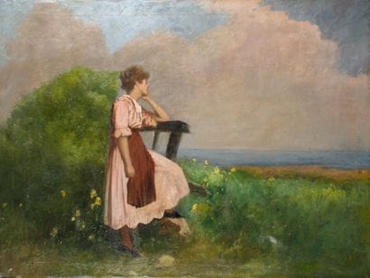 Antal NEOGRADY - 1861-1942
FEMME MÉLANCOLIQUE...