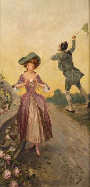 Mariano Alonso PEREZ - 1857-1930
LA CHASSE...
