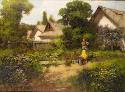 Antal NEOGRADY - 1861-1942
PAYSANNE ARROSANT...