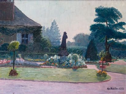 Ch.AUSTIN, école anglaise début XXe
LE PARC,...