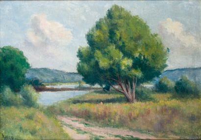 Maximilien LUCE - 1858-1941
LA ROCHE-GUYON,...