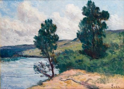 Maximilien LUCE - 1858-1941
MÉRICOURT, BORD...